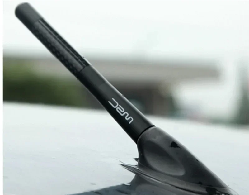 12cm Carbon Fiber Short Radio Antenna for Alfa Romeo 147 156 159 Alfetta Berlina Brera Mito Giulia Milano Car Styling