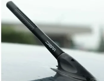 12cm Carbon Fiber Short Radio Antenna for Alfa Romeo 147 156 159 Alfetta Berlina Brera Mito Giulia Milano Car Styling