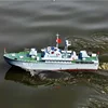 Remote Control Navy Torpedo Boat Model Simulation Battleship Toy Gift Electric RC Ship Model Attack Ship Finished Ship Model 2