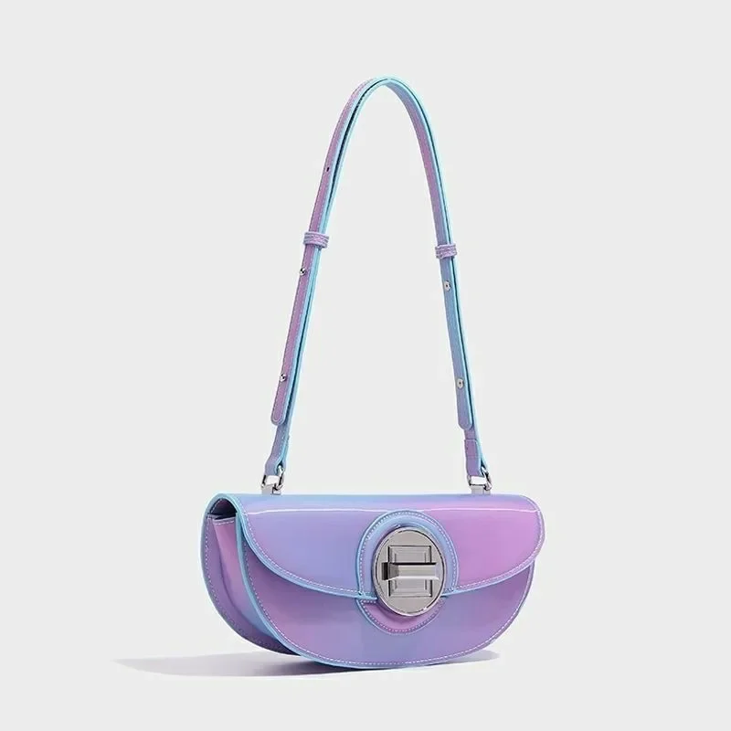 

PU Crossbody Bag Hobo Sling Crescent Bags Fashion Dumpling Small Bag Casual Shoulder Adjustable Women Purse Bag Handbag