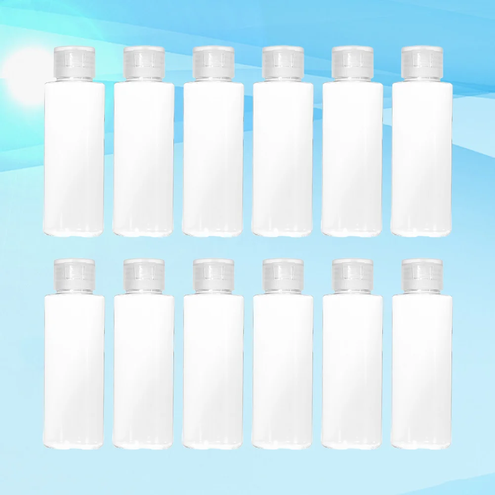 

12 Pcs Subpackaging Bottle Cosmetics Container Toner Travel Refillable Emulsion