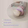 Makeup Brush Holder Makeup Brush Organizer With 2 Slot, 3-Layer Rotating Cosmetic Organizer, Desktop Makeup Box Durable , Pink 6