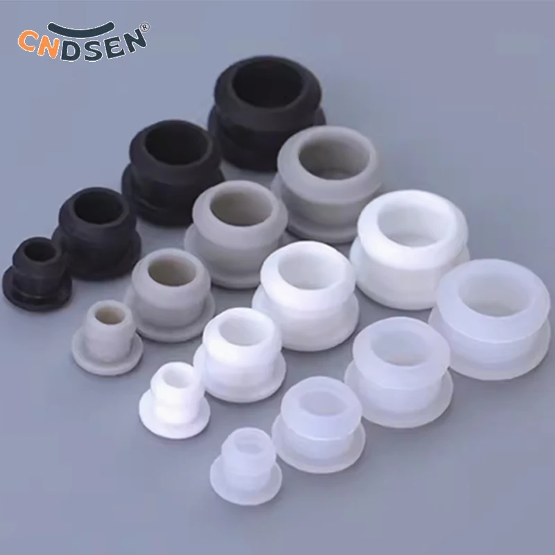 Silicone Rubber Caps T Type Plug Cover Snap-on Gasket Blanking End Seal Stopper 2.5mm-15mm