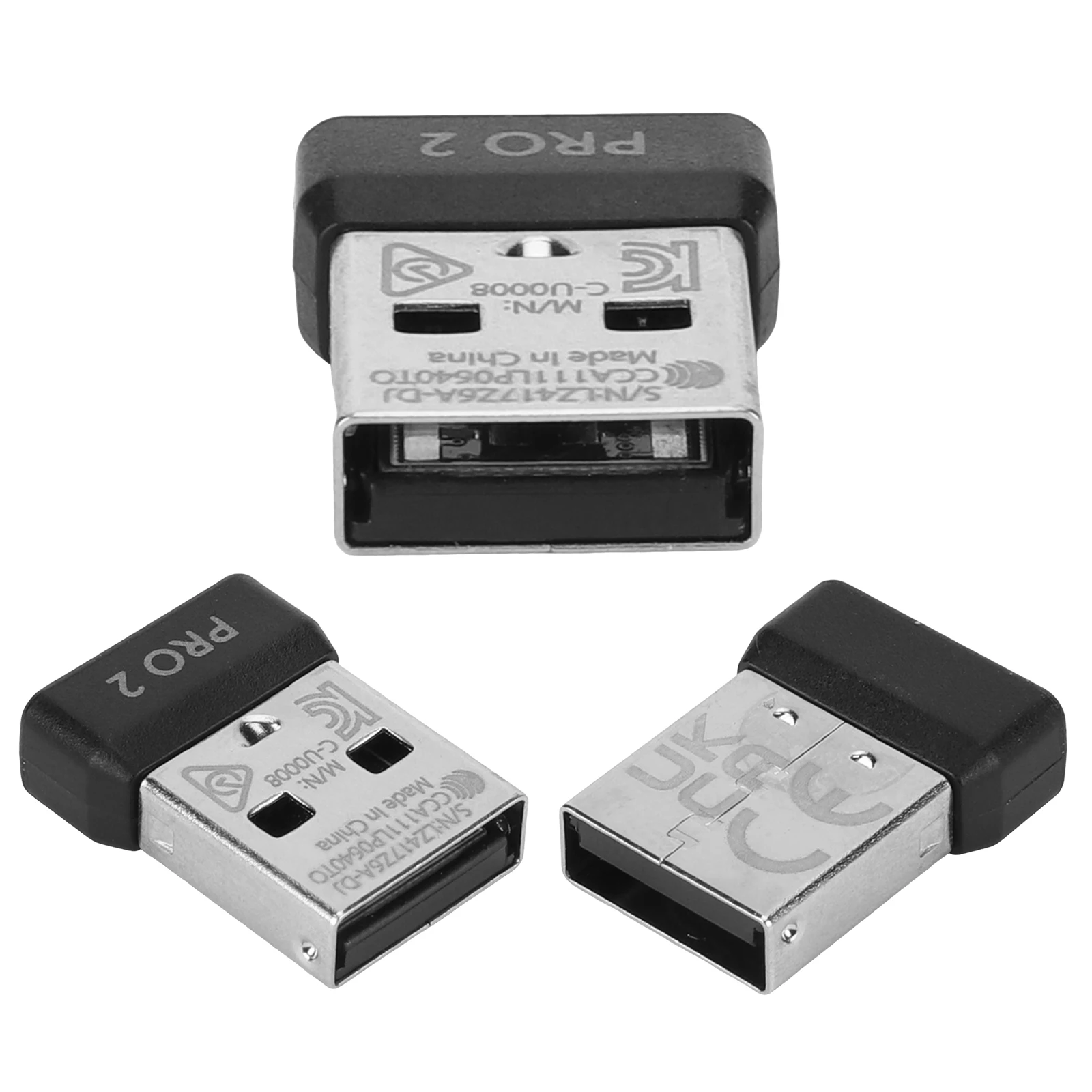 USB 수신기 볼트 어댑터 플러그 앤 플레이 프로 2 라이트스피드 게이밍 마우스용 저지연 교체용 USB 수신기
