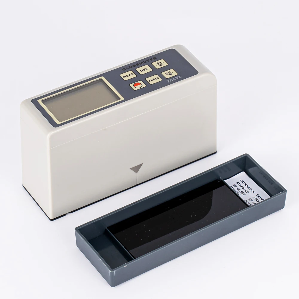 

AG-2000 Gloss Meter 20 ° 60 ° 85 ° Digital Gloss Meter Paint Coating Marble Tile Paper Wood Metal Non-metal Surface Gloss Meter