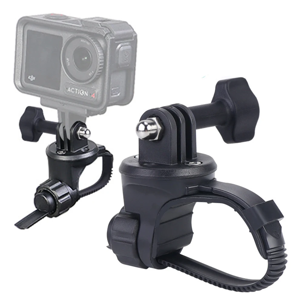 MTB Bike Camera Stand Universal Road Bicycle Round/Flat Handlebar Camera Mount Holder Anti-Slip For-Gopro Accessories