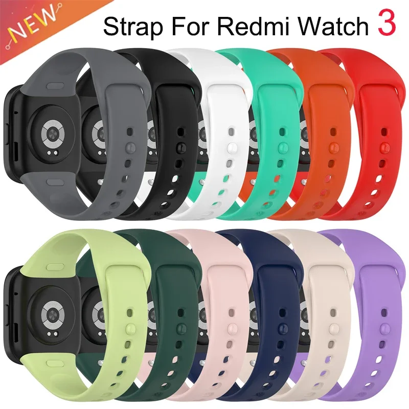 Soft Silicone Replacement Watch Strap - Premium Watchband Accessory