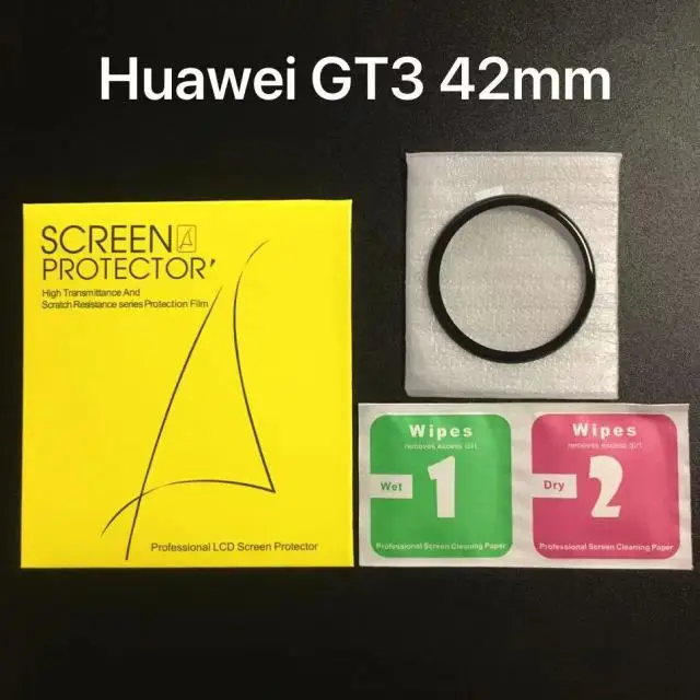 20D Curved Edge Tempered Glass For Huawei Watch GT2 Pro GT3 GT 2 3 46MM Screen Protector Protective film Smart Watch Accessories 