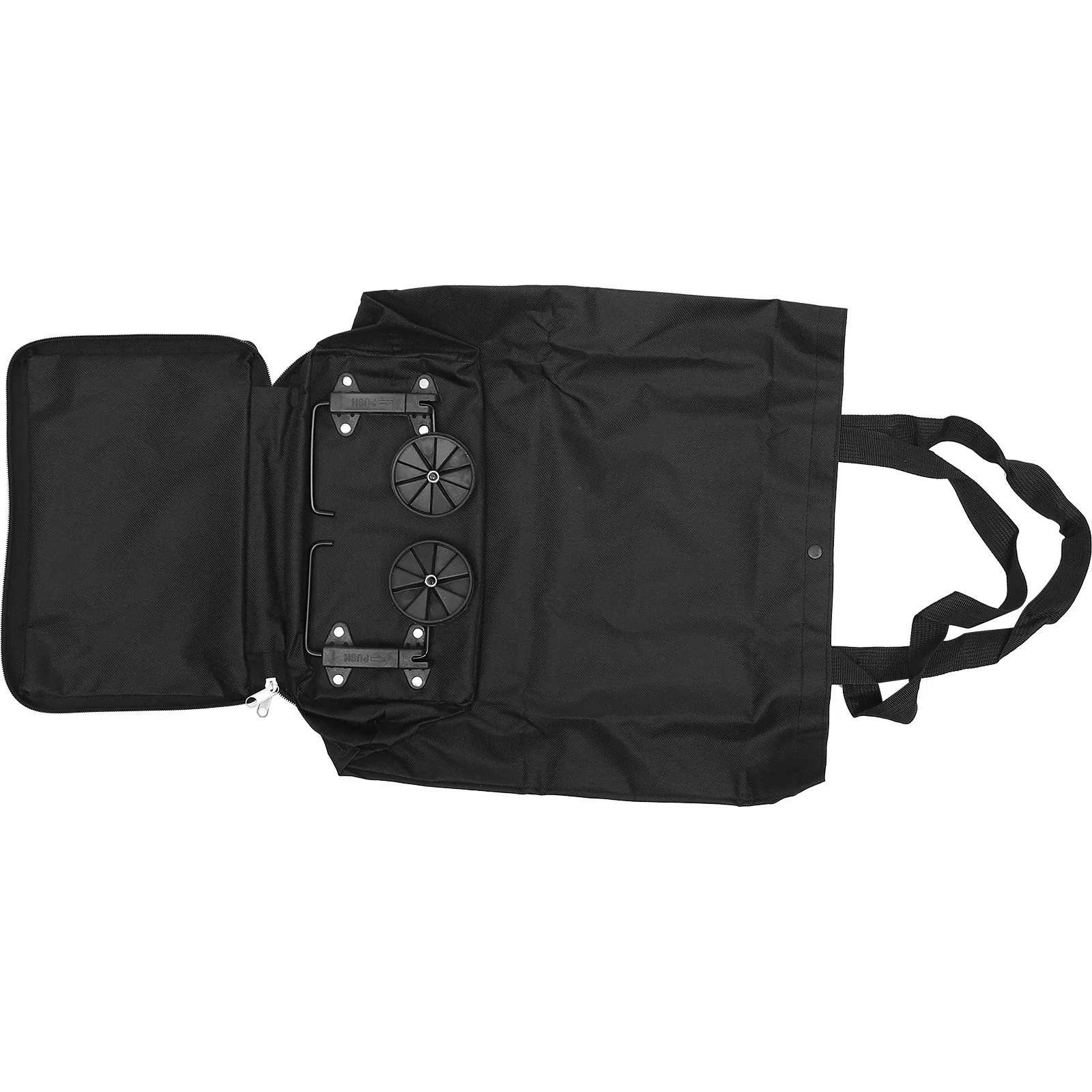 

Collapsible Trolley Bags Folding Shopping Bag with Wheels Foldable Shopping Cart