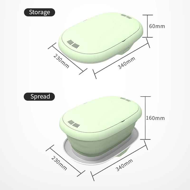 Drying machine for household portable folding underwear drying box disinfection and sterilization cross-border dryer 6