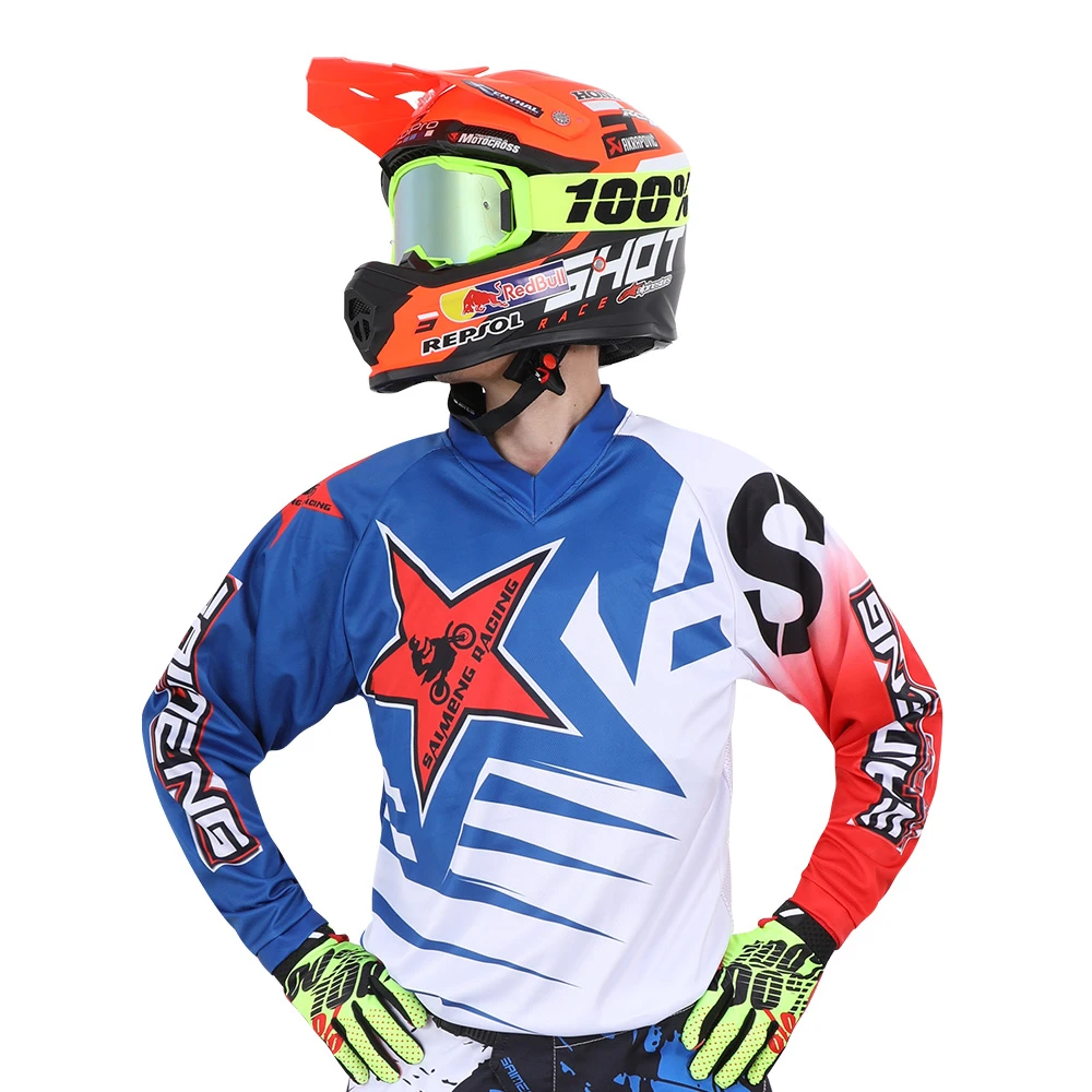 Conjunto de ropa de motocross hombre y mujer, traje de carreras de Enduro y Flexair, ropa deportiva para motocicleta, novedad de 2022| - AliExpress