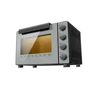32L Oven 4 Levels Built-in Oven Light Upper and Lower Independent Temperature Control Time Setting Multi-function Hot Air Oven 1