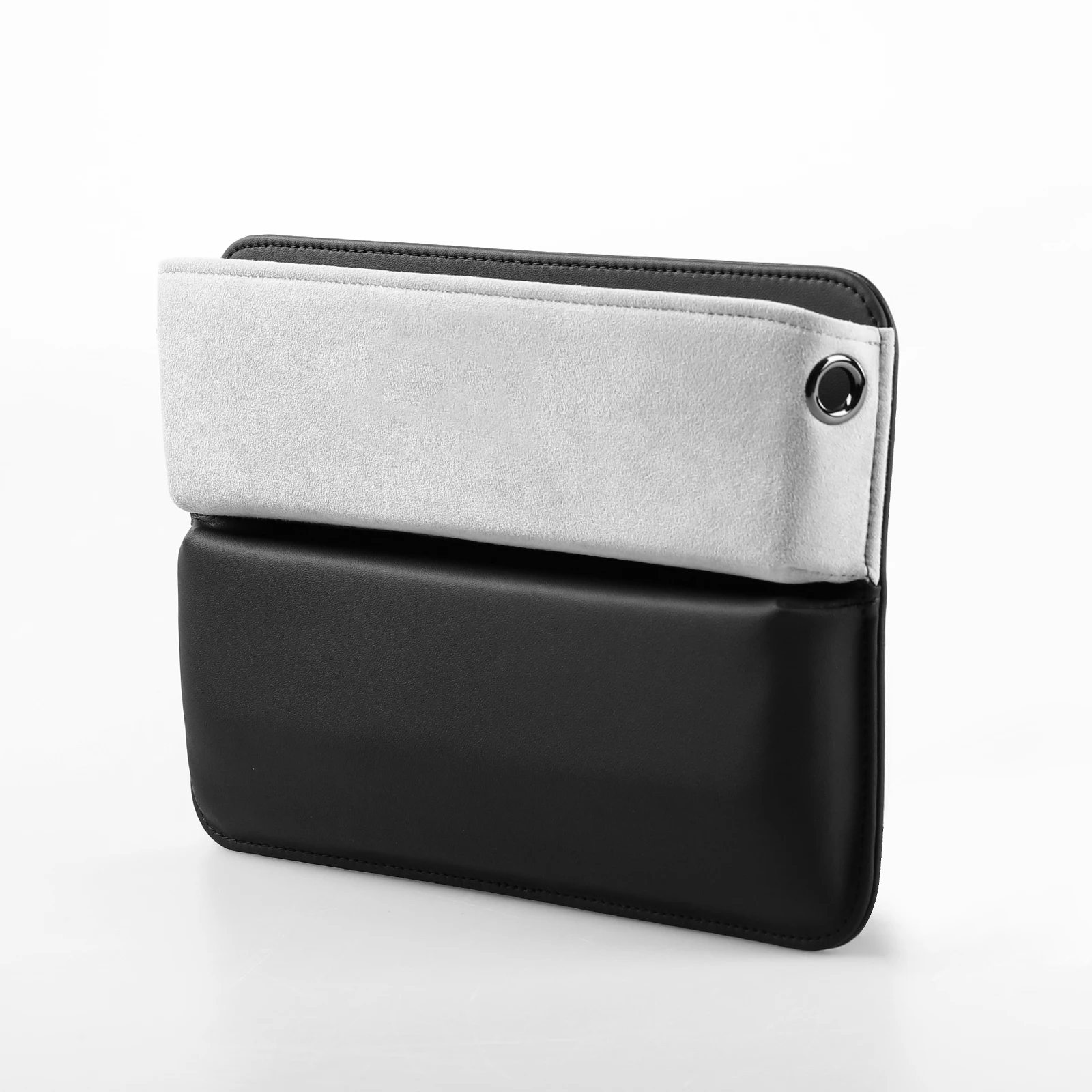 Alfanxi Car Seat Gap Filler Organizer Storage Box Universal Fit Alcantara Front Seat Gap Filler Adatto Per La Maggior Parte Dei Veicoli