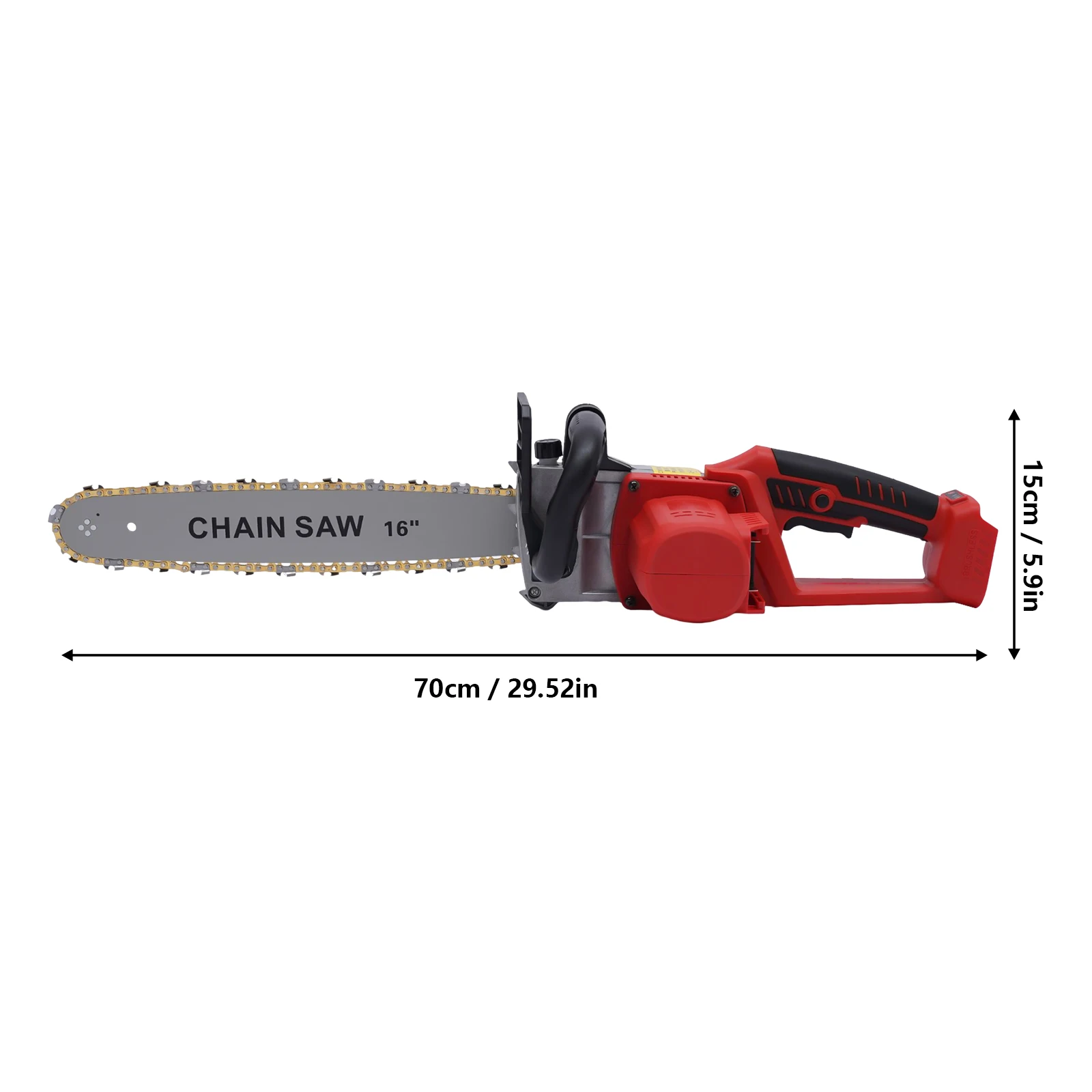 16 Inch Electric Logging Saw (Without Battery and Plug)