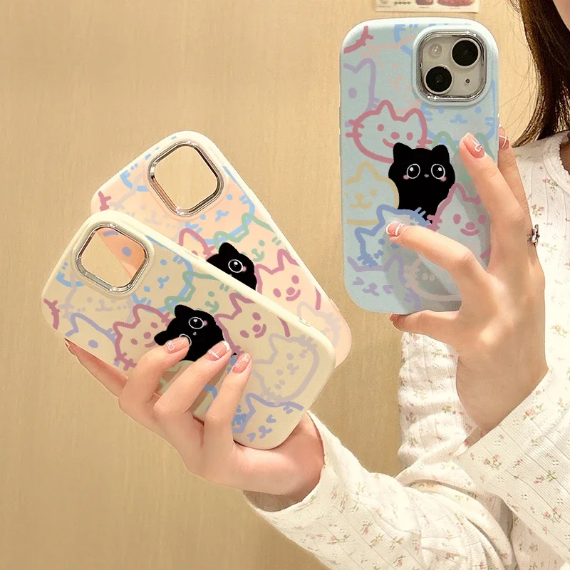 Adorable Animal Cat Design Phone Case