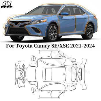 Toyota Camry XV70 Gen-8 Clear PPF Kit – TPU Car Paint Protection Film