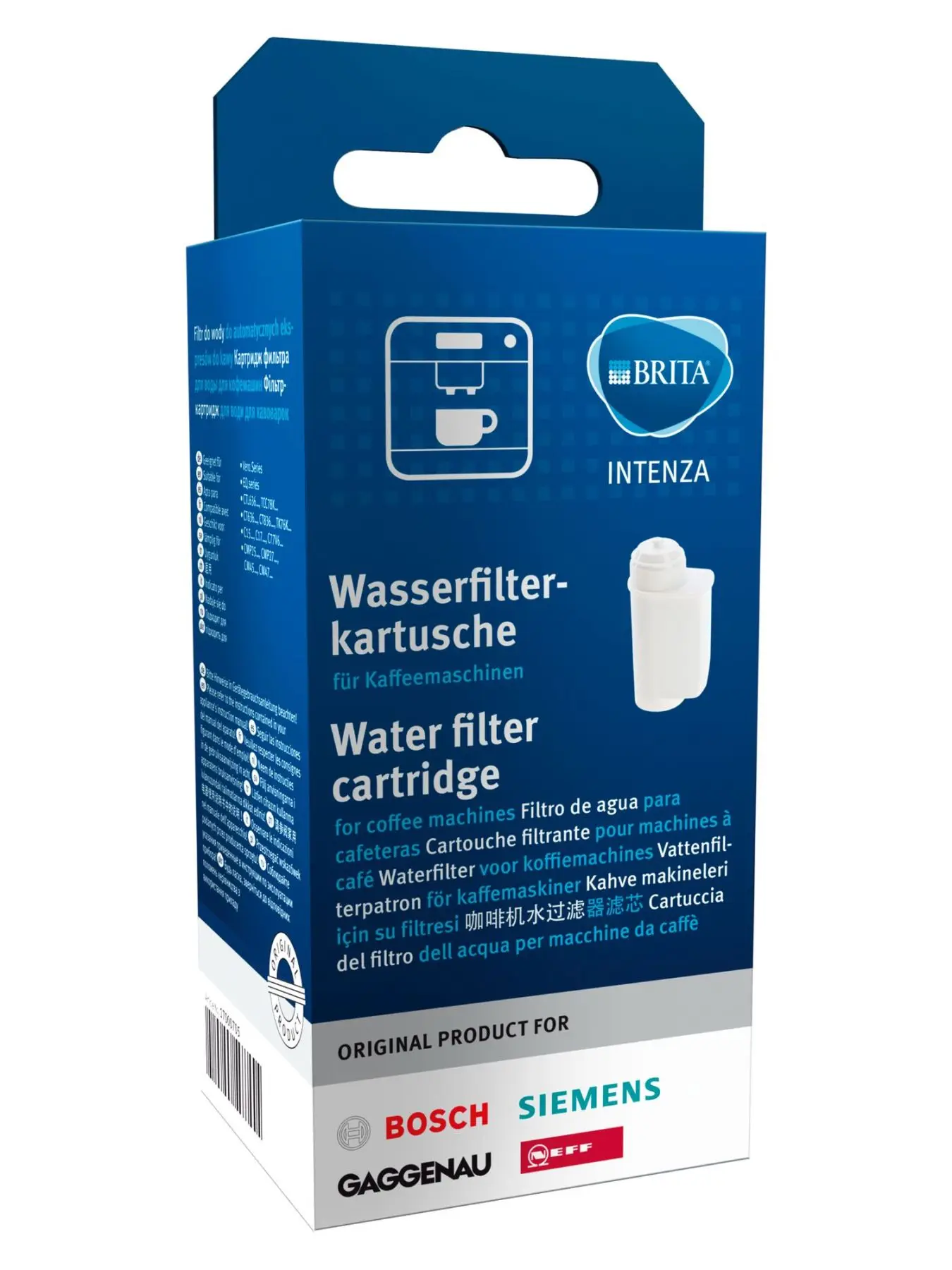 Фильтр для воды BRITA кофемашины TCA7.. TES5/6/7/8.. CTL6.. Bosch (17000705) Оригинал |