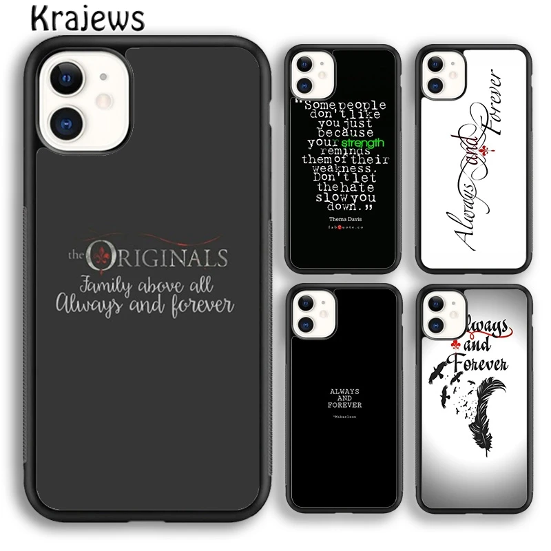 The Vampire Diaries Originals Mikaelson Always Forever Phone Case