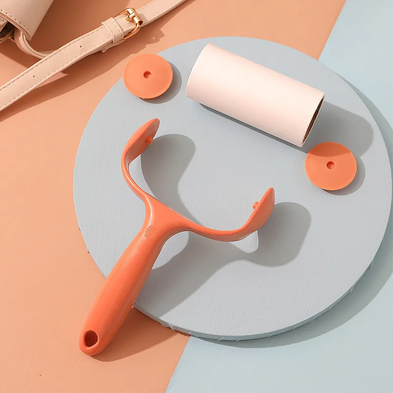 Lint Remover Pet Hair Remover Lint Roller Hair Removal Brush Hair Remover Clothes Lint Remover Pet Hair Remover Brush Lint Remover Brush Clothing Cleaner Brush Tearable Roll Paper Sticky Roller Dust Wiper Pet Hair Clothes Carpet Tousle Remover Replaceable Cleaning Brush Accessories