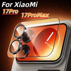 Ultimate Anti - Shatter Full Coverage Tempered Glass Screen Protector with Camera and Back Cover Protection for Xiaomi 17 pro
