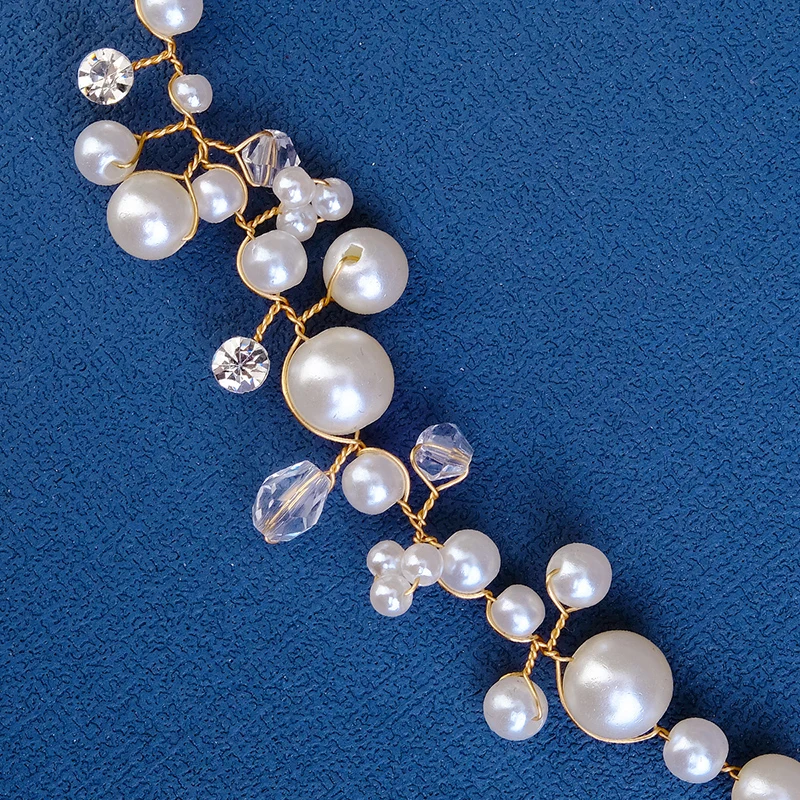 Miallo Elegant Women Handmade Pearl Crystal Belts for Women Accessories Dresses Waistband Bride Sash Jewelry Bridesmaid Gift