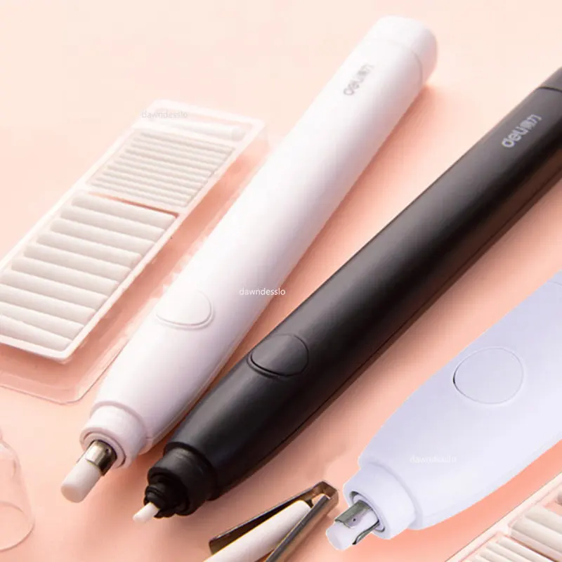 Electric Eraser Pencil Drawing Mechanical Cute Kneaded Erasers for Kids School Office Supplies Rubber Pencil Eraser Refill - 2