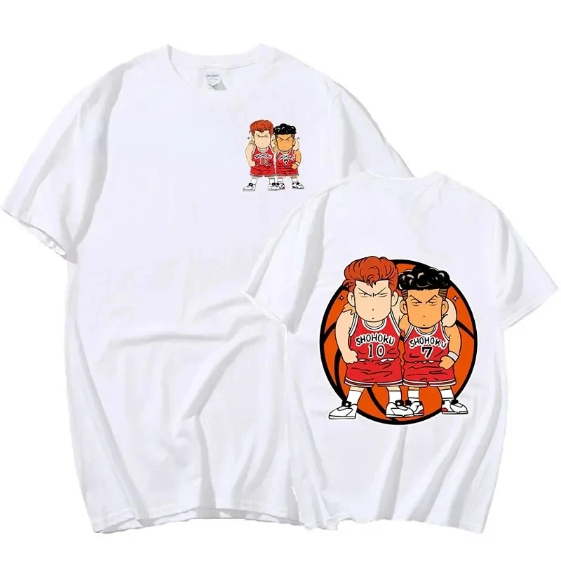 Slam Dunk Anime T-shirt Basketball Manga Graphic Oversize Men