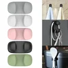 Multi Functional Storage Hook Rice Spoon Holder Silicone Storage Rack Kitchen Wall-Mounted Cooker Spoon Shelf Placement Rack 1