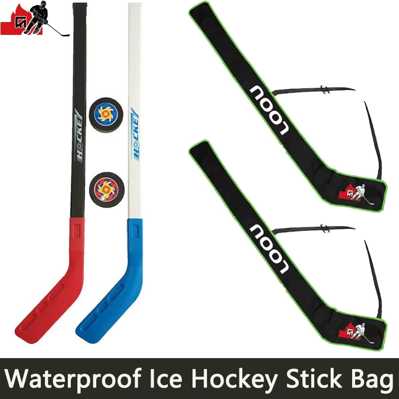 Portable Ice Hockey Stick Bag Waterproof One Shoulder with Adjustable Shoulder Strap ice hockey stick bag