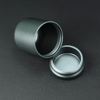 Thickened Aluminum Alloy Water-proof Sealed Container Tea Medicine Capsule Bottle Outdoor Camping EDC Tool Titanium Seal Bottle 2