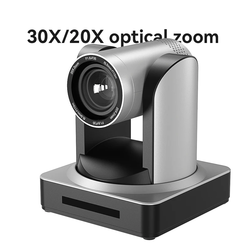 2MP 1080P 60fps 20/30X 줌 IP USB 웹 카메라, 회의 라이브 방송 화상 통화 H730 용 360 도 PTZ 비디오 카메라