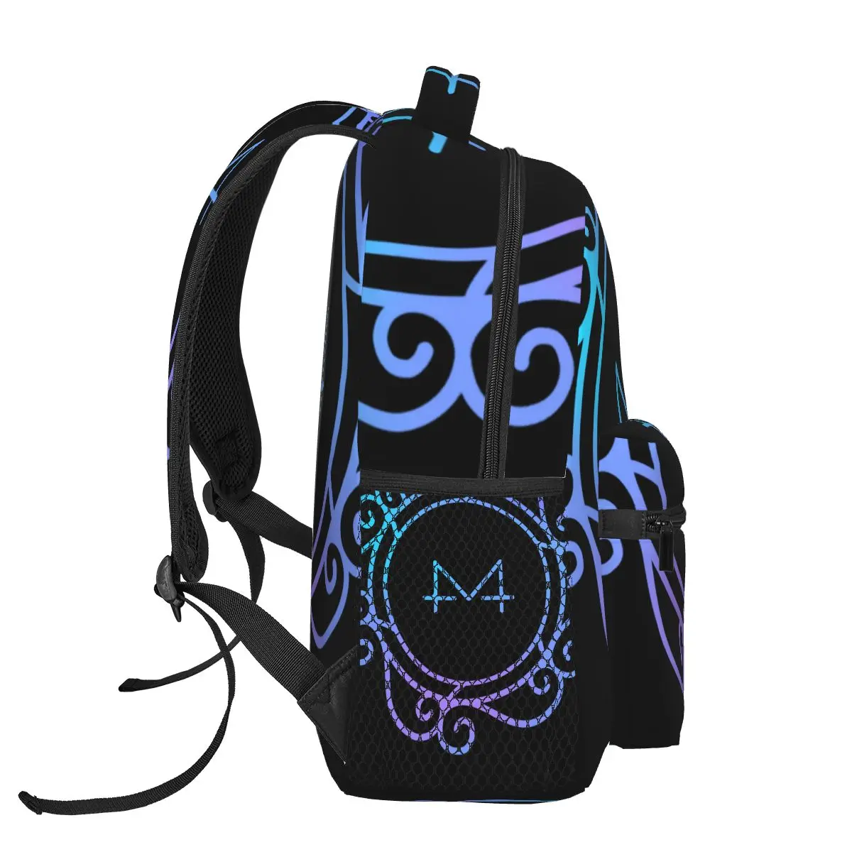 MAMAMOO White Wind Logo Casual Backpack Unisex Students Leisure Travel Computer Backpack