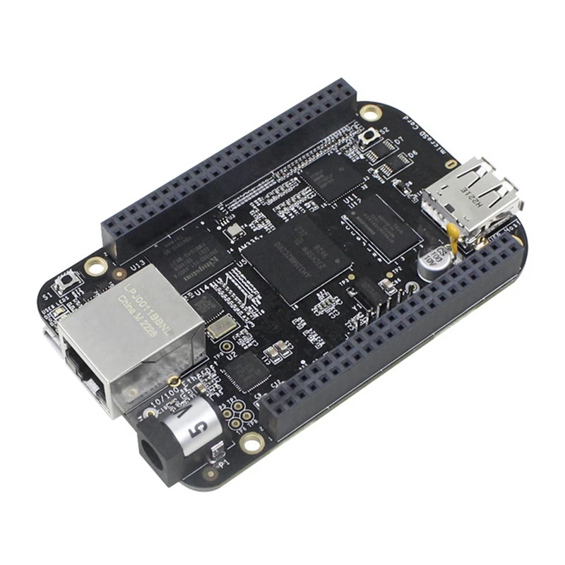 

Черная макетная плата для Beaglebone BB Black Embedded AM3358 Cortex-A8 512 Мб DDR3 + 4 Гб EMMC BB Black AI Linux ARM