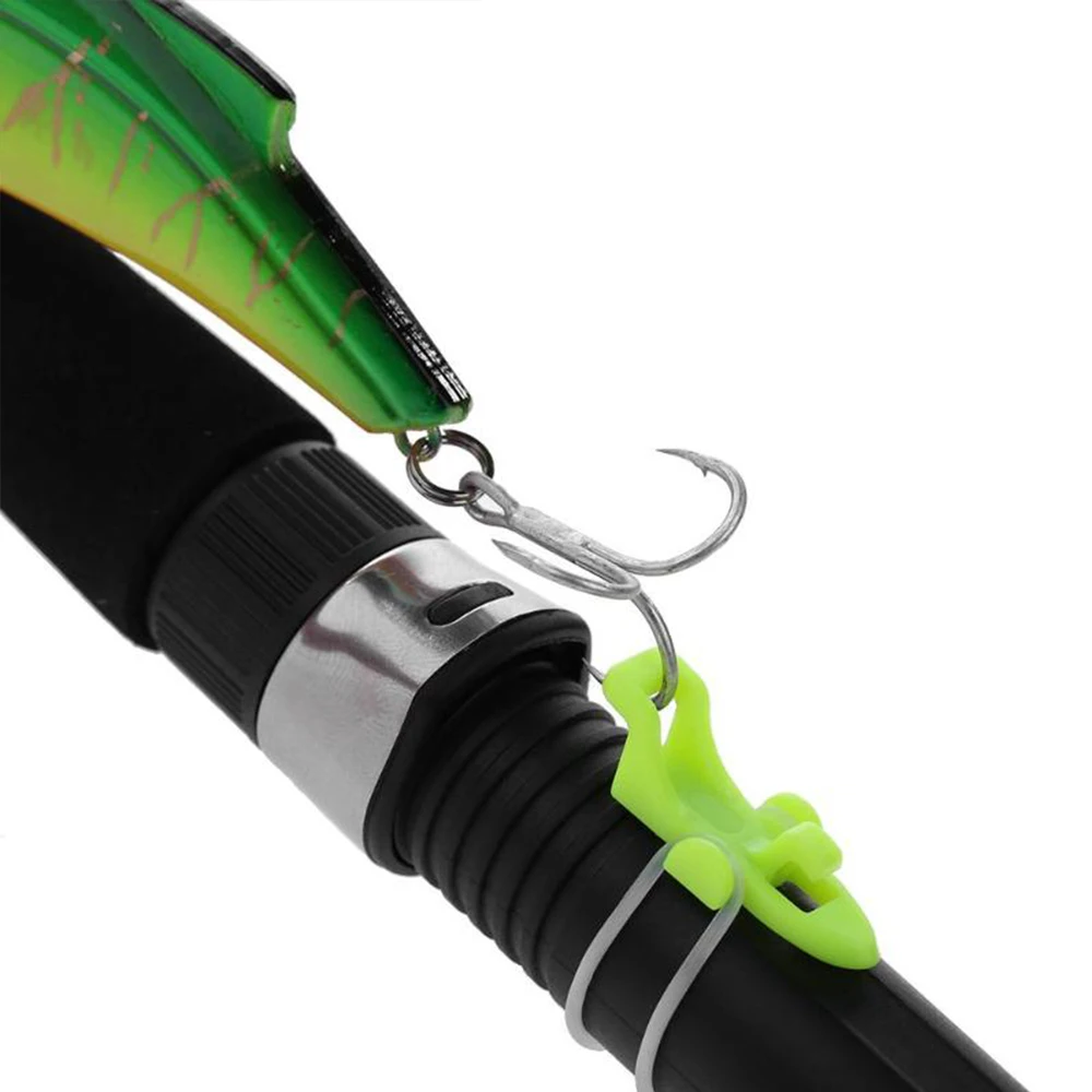 Durable Fishing Hook Secure Keeper Fixed Jig Hooks Fixed Bait Holder  Portable Fixed Lure Fishing Hook Keeper Lure Bait Holder