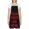 Family Pets Custom DIY Logo Funny Apron Customized Photo Print Adult Unisex Kitchen Chef Bib Tablier Cuisine Cooking Baking 2