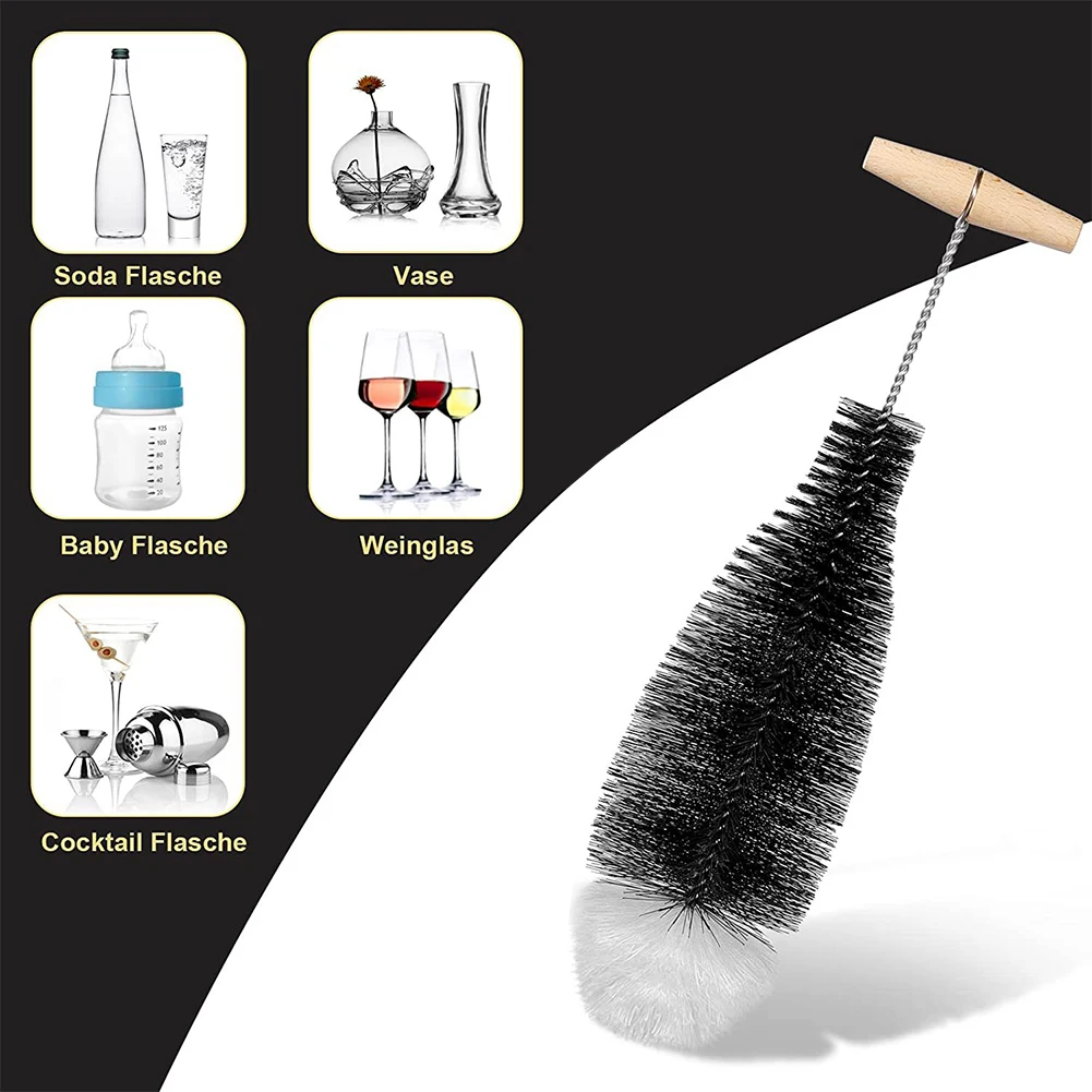 Cup Brush Milk Bottle Brush Scrubber Glass Cleaner Kitchen Cleaning