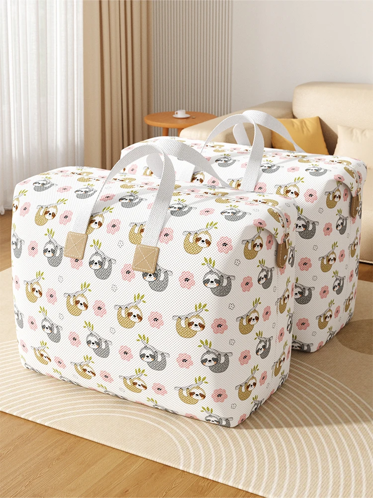1PC large capacity clothing storage bag Blanket quilt storage bag Foldable clothing organizer bag Portable bag replacement 5