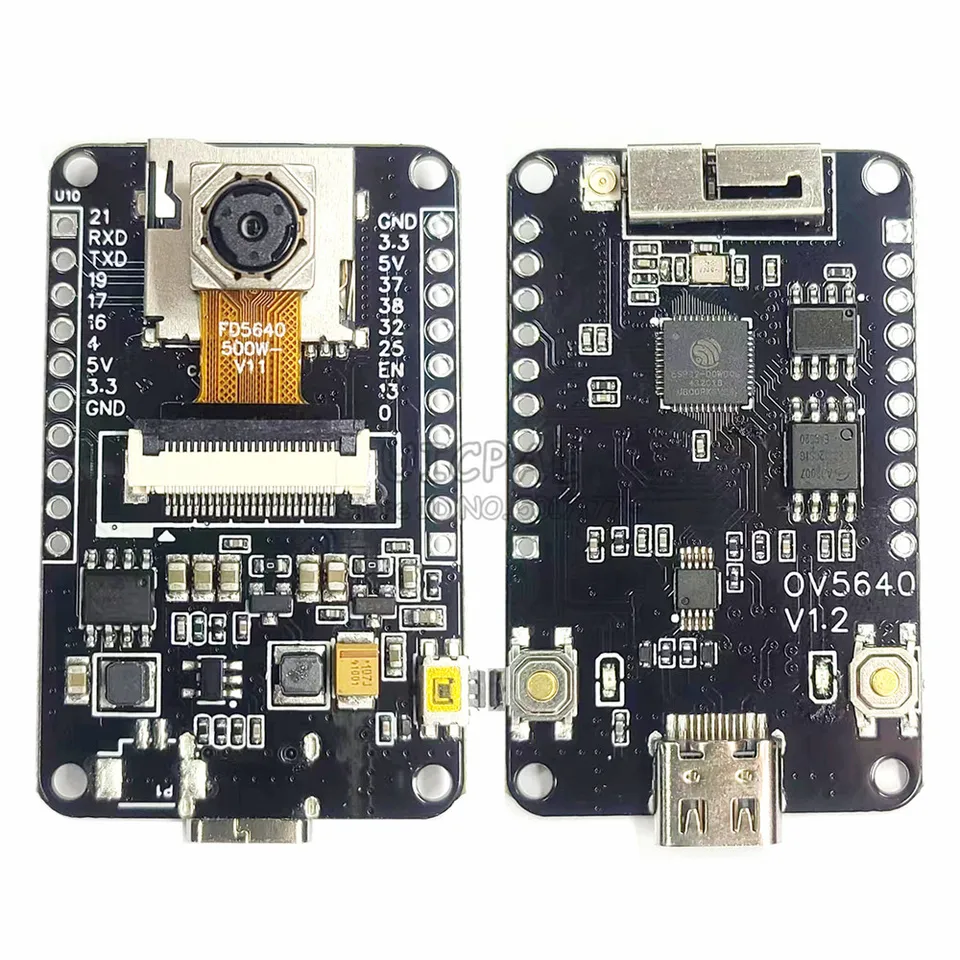 Scheda Di Sviluppo ESP32 Con Fotocamera - SBC-ESP32-Cam, Colore Nero, 2 MP - Foto 6