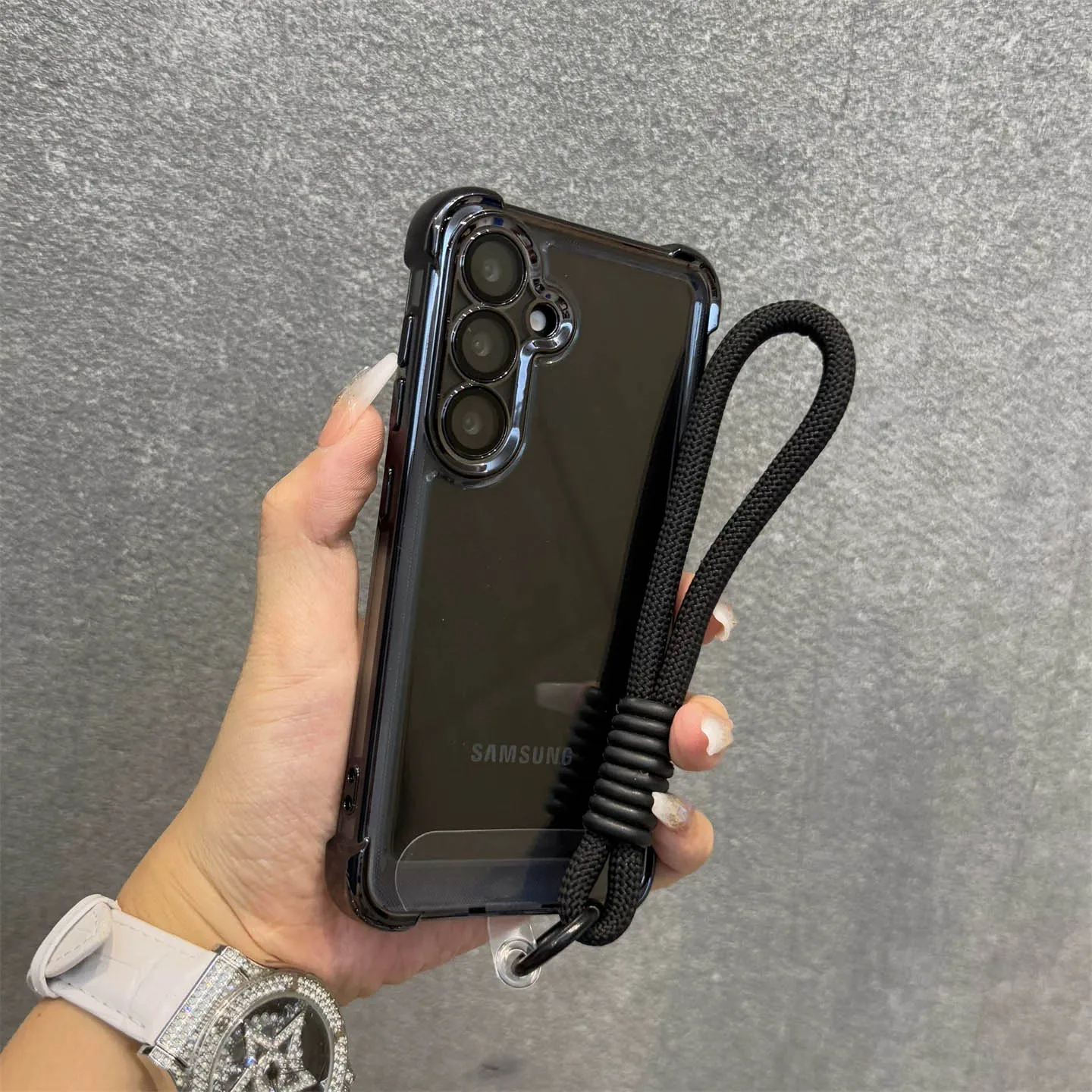 3D Electroplating Hand Strap Back Cover