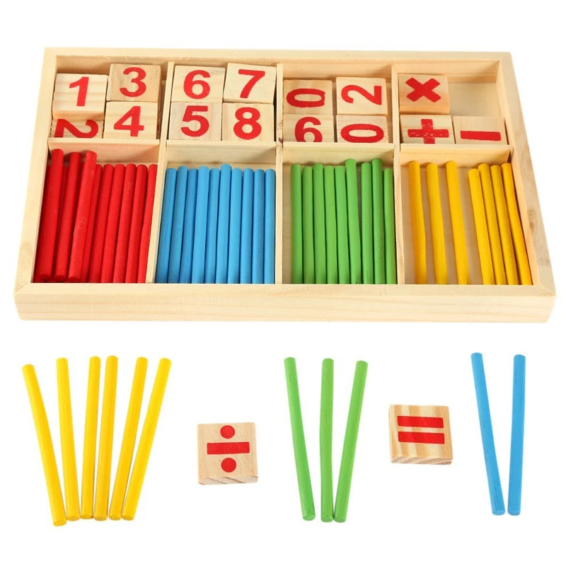The Number Stick Calculation Learning Box and Arithmetic Toys Are Suitable For Children in Elementary School Mathematics Teachin - Bilde 2