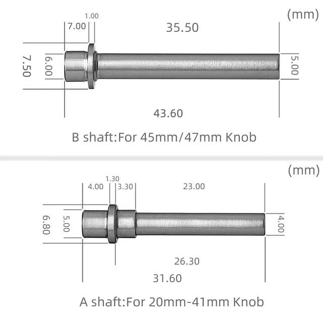 Gomexus Alloy Reel shaft and bearing for shimano daiwa ryobi peen  Baitcatsing Spinning Reel Handle Parts