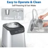1.3 Quart Ice Cream Maker Machine with Built-in Compressor, Fully Automatic and No Pre-freezing, 1 Hour Keep-Cooling 4