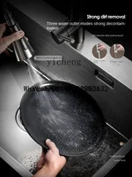 อ่างล้างผักสแตนเลส LYY อ่างล้างจานเดี่ยวขนาดใหญ่ อ่างล้างจานครัวแบบหนา 4