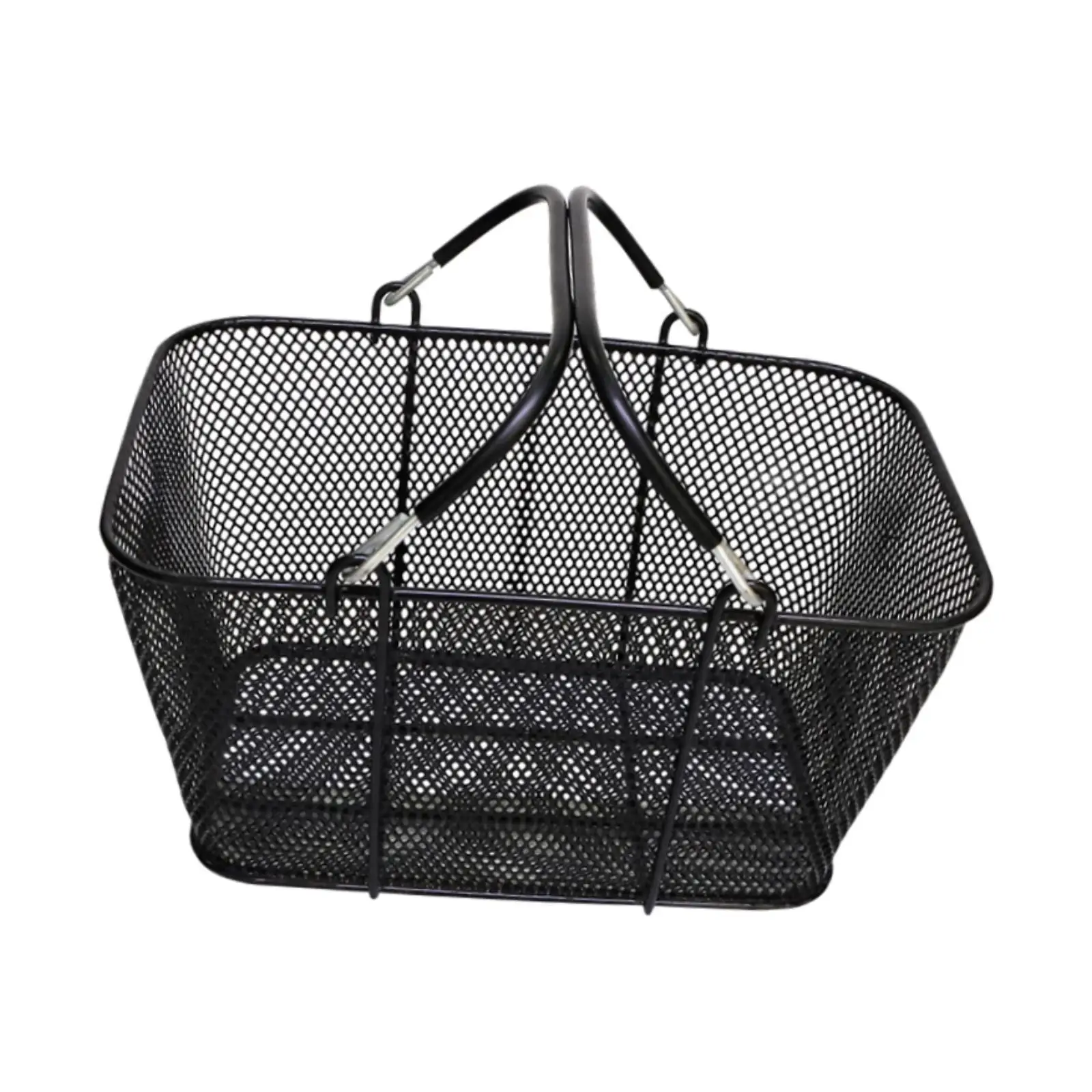 Shopping Basket with Handles Storage Basket for Retail Store Boutique Garden