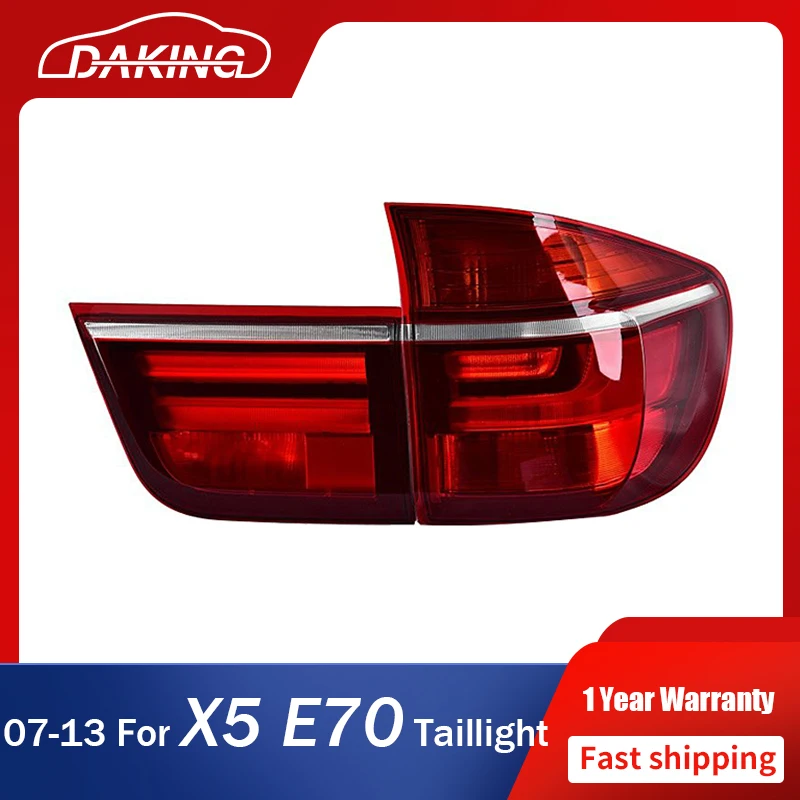 

Автомобильные задние фонари для BMW X5 E70 2007-2013, задние фонари, задние фонари DRL, сигнальные огни + тормоз + задний свет + противотуманная фонарь, автоматическая сборка