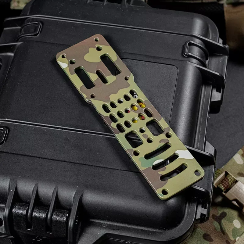 Tactical Metal Modular Pistol Holster Adapter Compatible QLS Platform Holster Drop Leg Band Hunting Quick Pull Draw Adapter 5