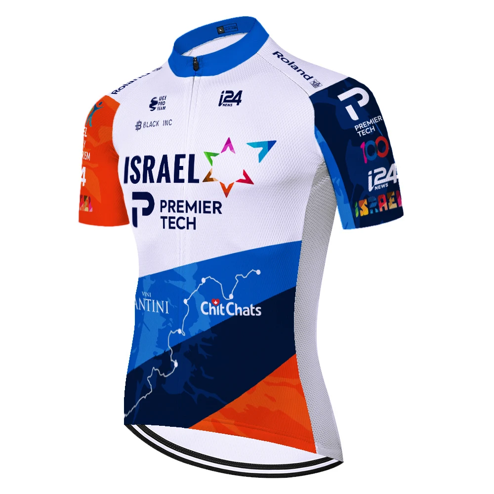 proteam ISRAEL cycling jersey Summer Mountain bike shirt ropa bicicleta hombre breathable short sleeve Bicycle jersey