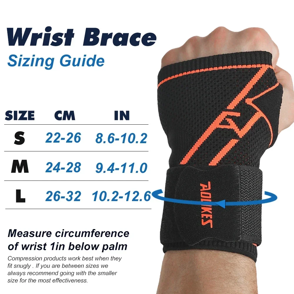 1PCS Wrist Brace,Elastic Wrists Support with Strap,Wrists Compression Wrap Adjustable Wrist Straps-Sports Use for Men Women