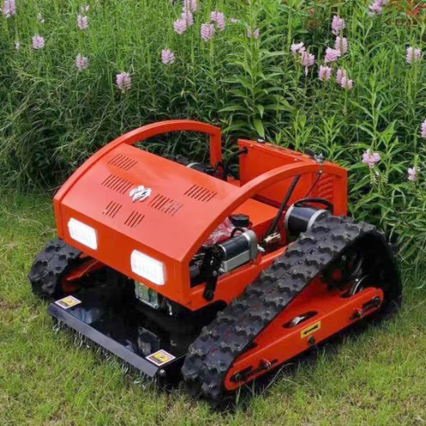 GardenElectricRemoteControlRobotLawnMowerwithSnowBlower