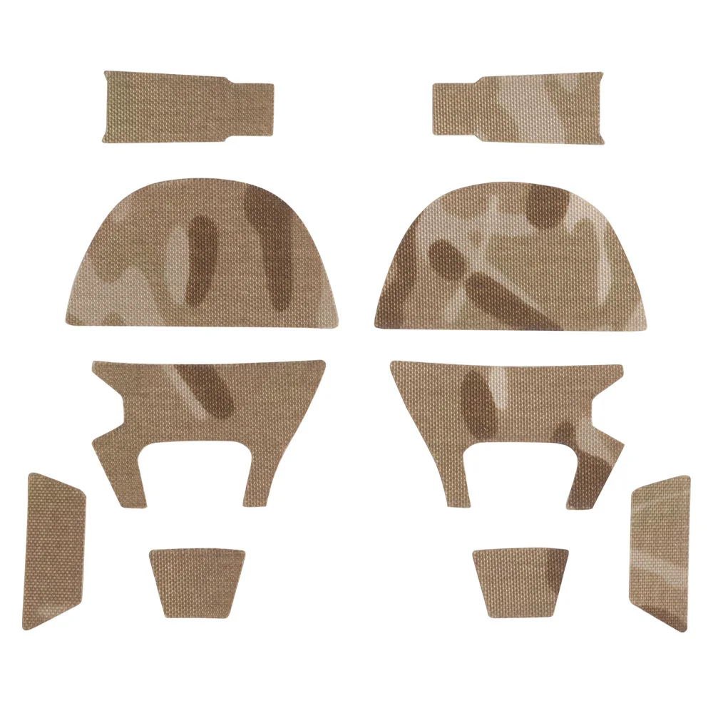 Camo Tactical Headset Sticker - Camouflage Earmuff Protection for Hunting, Shooting, and Airsoft